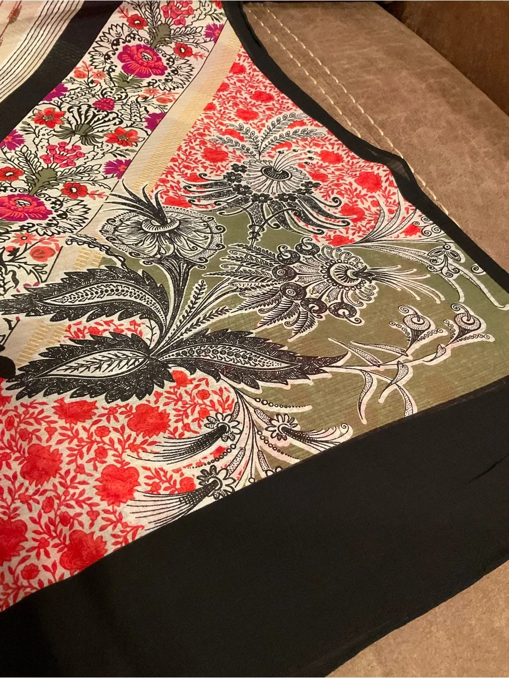Carlisle Colorful Silk Scarf